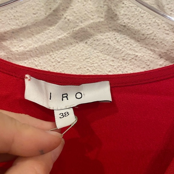 NEW IRO Ekima Asymmetrical Dress Size 6 - Picture 3 of 5